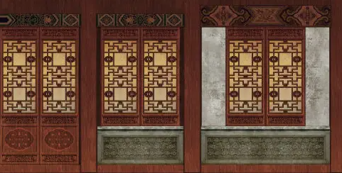 梁子湖隔扇槛窗的基本构造和饰件